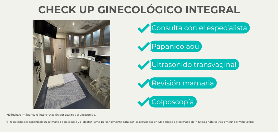 check up ginecologico al sur de cdmx